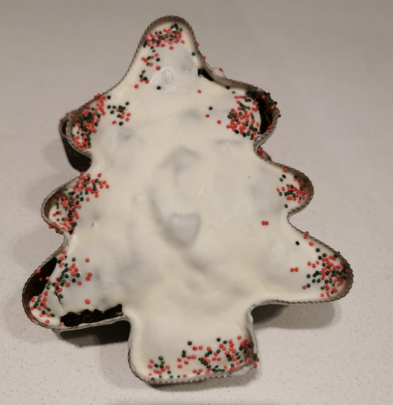 Kerstboomcake